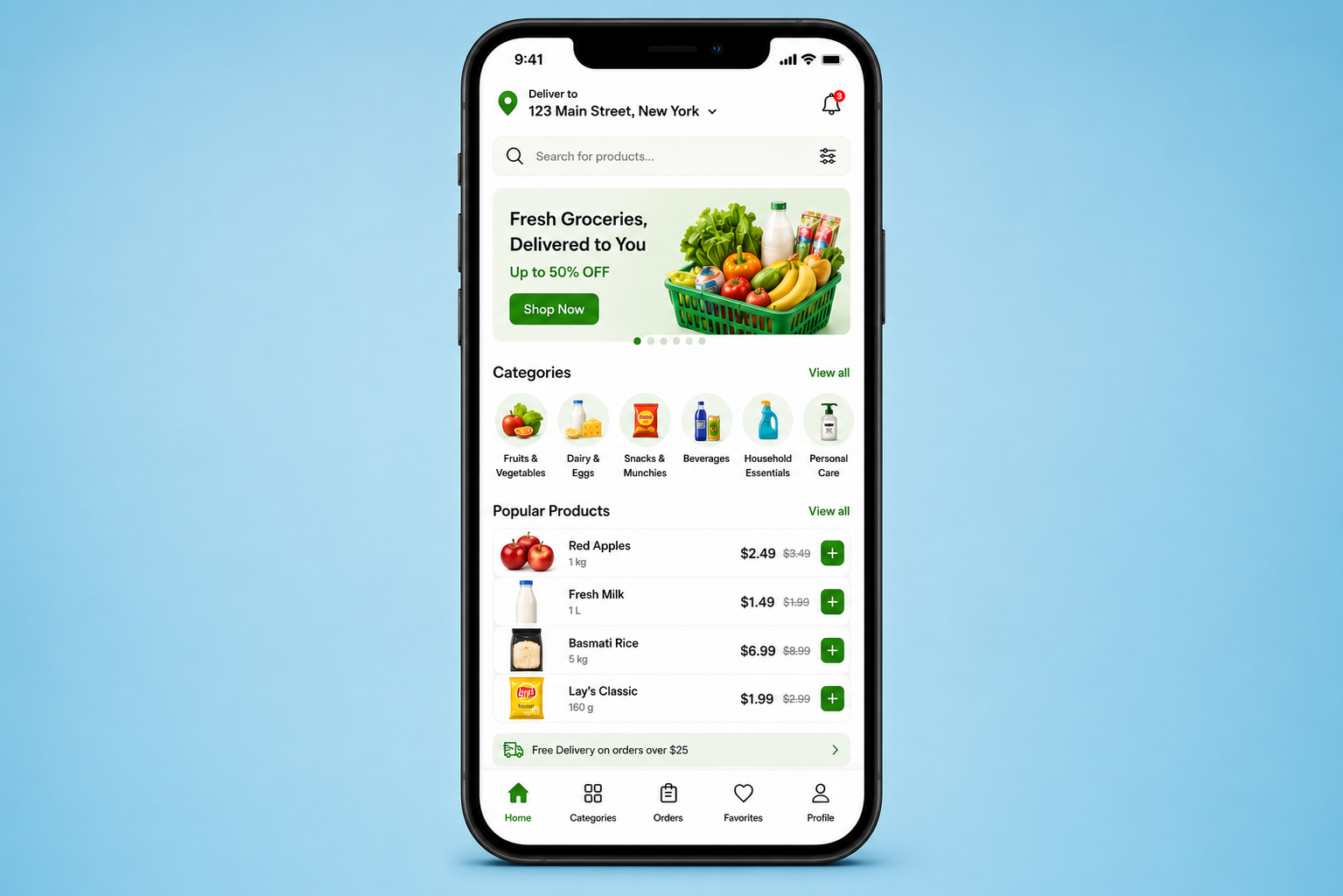 Website Groceries
